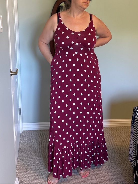 torrid Dresses & Skirts - Torrid Red Polka Dot Maxi Dress